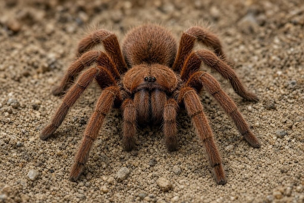 Tarântula-babuíno-rei (Pelinobius muticus)