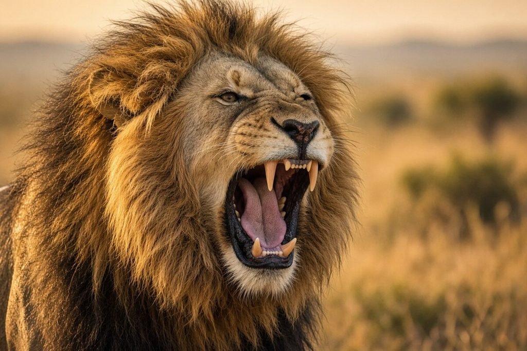 Leão-africano (Panthera leo)